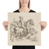 The Great Courier (copy) - Alois Petrak - 19th century - Photo Paper Poster Museum quality 7740966