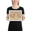 Sarcophagus - Anonymous, Italian, 16th century - 16th century - Photo Paper Framed Poster Museum quality 7742936