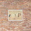 The Romp - R. Rushworth - January 3, 1786 - Photo Paper Framed Poster Museum quality 7746814