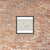 Studies after Michelangelo - Jean-Baptiste Carpeaux - mid-19th century - Photo Paper Framed Poster Museum quality 7738975