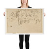 Sketch in St. James's Park - James McNeill Whistler - [1884–86] - Matte Paper Framed Poster Museum quality 7738570