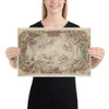 Design for a Ceiling - Daniel Marot the Elder - ca. 1712 - Photo Paper Poster Museum quality 7744215