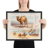 Camel, from Quadrupeds series (N41) for Allen & Ginter Cigarettes - Allen & Ginter - 1890 - Photo Paper Framed Poster Museum quality 7748547