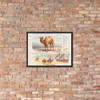 Camel, from Quadrupeds series (N41) for Allen & Ginter Cigarettes - Allen & Ginter - 1890 - Photo Paper Framed Poster Museum quality 7748547