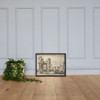 Palati maioris (Palatine Palace, Rome) - Wenceslaus Hollar - 1650 - Matte Paper Framed Poster Museum quality 7740018