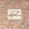 Design for a Carriage (Chaise Italienne?) - Anonymous, Italian, first half of the 18th century - 18th century - Matte Paper Framed Poster Museum quality 7745535