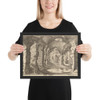 Ruinae Coliseum - Wenceslaus Hollar - ca. 1650 - Matte Paper Framed Poster Museum quality 7739918