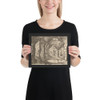 Ruinae Coliseum - Wenceslaus Hollar - ca. 1650 - Matte Paper Framed Poster Museum quality 7739918
