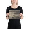 Landscape in a Storm - Charles-François Daubigny - ca. 1860 - Paper Poster Museum quality 7743836