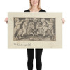 Two Genii Riding Rams - Nicolaes de Bruyn - 1594 - Photo Paper Poster Museum quality 7742333