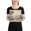 The Horseman - Wenceslaus Hollar - 1650 - Paper Poster Museum quality 7742098