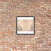 Study for a Festival Machine - Laurent Hubert - 18th century - Matte Paper Framed Poster Museum quality 7744119