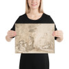 Scene with Apollo? Orpheus? - Anonymous, Italian, Roman-Bolognese, 17th century - 17th century - Photo Paper Poster Museum quality 7746136