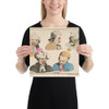 Oddities - Thomas Rowlandson - January 1792 - Paper Poster Museum quality 7704544