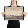 Ruhrort - Wenceslaus Hollar - 1642–44 - Matte Paper Framed Poster Museum quality 7724847