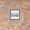 Papal Promenade Along The Saône - Jean Jacques de Boissieu - 1805 - Photo Paper Framed Poster Museum quality 7745800