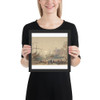 Seascape (recto); Indecipherable sketch (verso) - Hercules Brabazon Brabazon - 1840–1906 - Photo Paper Framed Poster Museum quality 7744578
