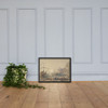 Seascape (recto); Indecipherable sketch (verso) - Hercules Brabazon Brabazon - 1840–1906 - Photo Paper Framed Poster Museum quality 7744578