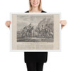 Sarratoga [sic] (October 17, 1777) - Godefroy - ca. 1770 - Photo Paper Framed Poster Museum quality 7738392