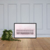 Syllabus Row, New York - Alexander Jackson Davis - 19th century - Photo Paper Framed Poster Museum quality 7746496