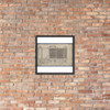 Library Bookcase, from Chippendale Drawings, Vol. II - Thomas Chippendale - 1760 - Matte Paper Framed Poster Museum quality 7748530