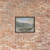 View of the Round Howe near Richmond, Yorkshire, England - George Cuit the Elder - 1788 - Photo Paper Framed Poster Museum quality 7743989