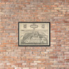 Tongerloo - Wenceslaus Hollar - 1650 - Photo Paper Framed Poster Museum quality 7739381