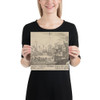December - Wenceslaus Hollar - 1628–29 - Photo Paper Poster Museum quality 7738619