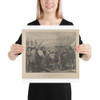 The Surrender at Breda or 'Las Lanzas' (The Lances), after Velázquez - Bartolomé Maura - 1876 - Paper Poster Museum quality 7741786