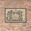 Paedopaegnion - Wenceslaus Hollar - 1646 - Matte Paper Framed Poster Museum quality 7741875