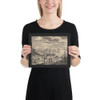 Harbor Scene - Aegidius Sadeler II - Matte Paper Framed Poster Museum quality 7723357