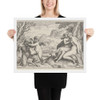 Omnia Vincit Amor - Agostino Carracci - 1599 - Matte Paper Framed Poster Museum quality 7743925
