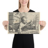 The Infant Jesus - Charles Le Brun - before 1642 - Paper Poster Museum quality 7741180