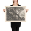A Forest with a Rabbit Hunt - Aegidius Sadeler II - n.d. - Photo Paper Poster Museum quality 7724890