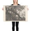 A Forest with a Rabbit Hunt - Aegidius Sadeler II - n.d. - Photo Paper Poster Museum quality 7724890