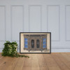 Design for a Cabinet with a Black Top and Blue Interior - Anonymous, British, 19th century - 19th century - Matte Paper Framed Poster Museum quality 7705393