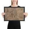 St. Jerome in a Landscape - Anonymous, Italian, Venetian, 15th to 16th century - 1495–1500 - Matte Paper Framed Poster Museum quality 7744159