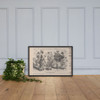 False Alarm, Surely! (Harper's Weekly, Vol. XIII) - Winslow Homer - July 17, 1869 - Matte Paper Framed Poster Museum quality 7747340