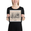 False Alarm, Surely! (Harper's Weekly, Vol. XIII) - Winslow Homer - July 17, 1869 - Matte Paper Framed Poster Museum quality 7747340