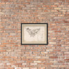 Study for Nude Male Figures Supporting a Frame and Plan of the Ceiling Decoration of Palazzo Altieri, Rome - Carlo Maratti - 1625–1713 - Matte Paper Framed Poster Museum quality 7744758