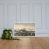 The lower inner part of Tangier - Wenceslaus Hollar - 1673 - Matte Paper Framed Poster Museum quality 7738804