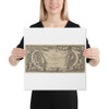 Title Plate, from Quinque Sensuum - Franz Cleyn - ca. 1655 - Canvas Museum quality 7724819