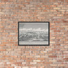Attack on Fort Constitution, October 7, 1777 - Johann Martin Will - Photo Paper Framed Poster Museum quality 7738390