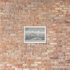 Attack on Fort Constitution, October 7, 1777 - Johann Martin Will - Photo Paper Framed Poster Museum quality 7738390