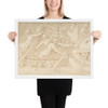 Roman Galley - Anonymous, Italian, 16th century - 16th century - Photo Paper Framed Poster Museum quality 7743033