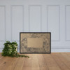 Design for a Frame of a Ceiling - Anonymous, Italian, 19th century - 1800–1900 - Matte Paper Framed Poster Museum quality 7739375