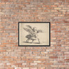 Cupid and the swan - Wenceslaus Hollar - 1652 - Photo Paper Framed Poster Museum quality 7741186
