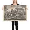 Hudibras Encounters the Skimmington (Plate 7: Illustrations to Samuel Butler's Hudibras) - William Hogarth - 1725–30 (?) - Photo Paper Poster Museum quality 7747300