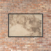 Woodland Scene with Light Sketch of a Madonna and Child - Girolamo Muziano - 1528–92 - Matte Paper Framed Poster Museum quality 7744663