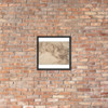 Woodland Scene with Light Sketch of a Madonna and Child - Girolamo Muziano - 1528–92 - Matte Paper Framed Poster Museum quality 7744663